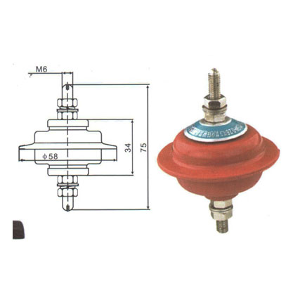 HY1.5W-0.5/2.6 Ограничитель перенапряжений (ОПН) оксидно-цинковый (ZnO) низковольтный 